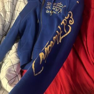 ed hardy jacket never worn size small